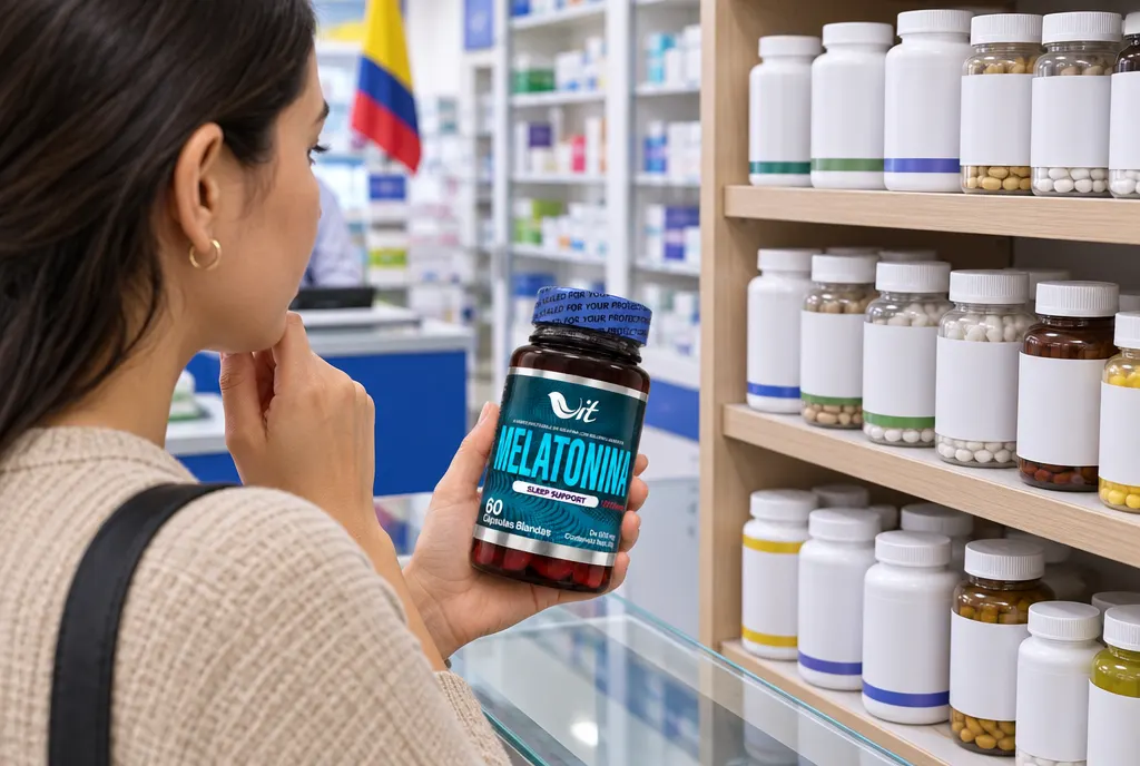 Comparar melatonina en droguerías: alternativa a Natrol en Colombia