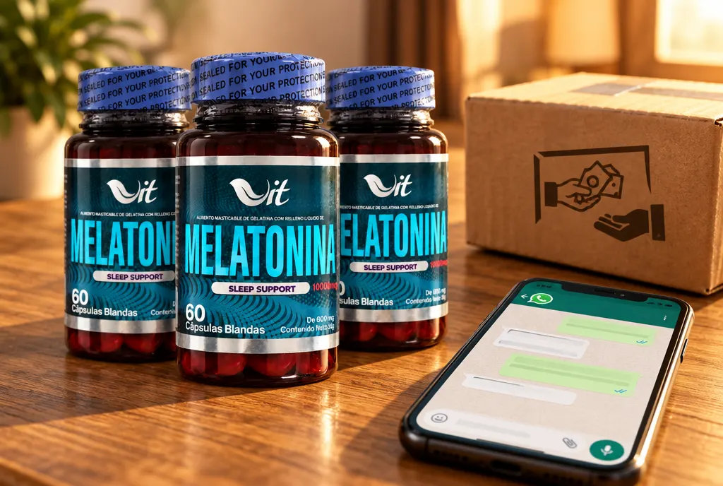 Precio de la melatonina en Colombia: pack de 3 frascos Melatonina Vit